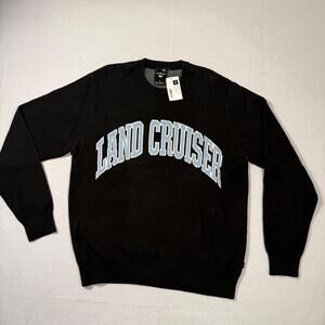 HUF x LAND CRUISER Collegiate Sweater NWT Size Large 100% Cotton